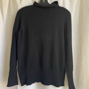 Black Turtleneck Sweater